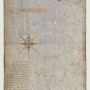 Détail d'une page de l'Atlas Catalan de 1375