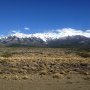 Vue des Andes près de Cholila dans le Chubut